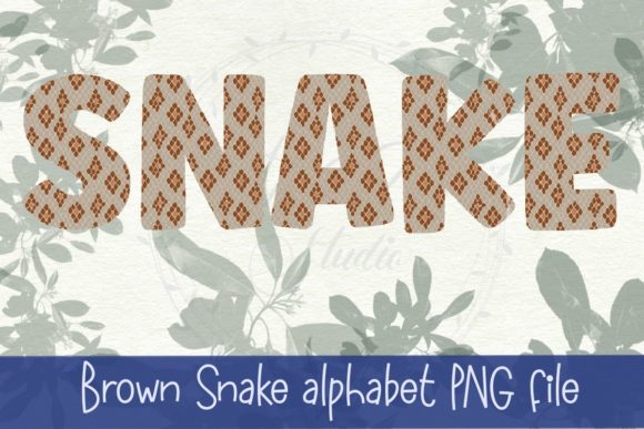 Download Brown Snake Alphabet, Number, Symbol PNG - Symbol Collection