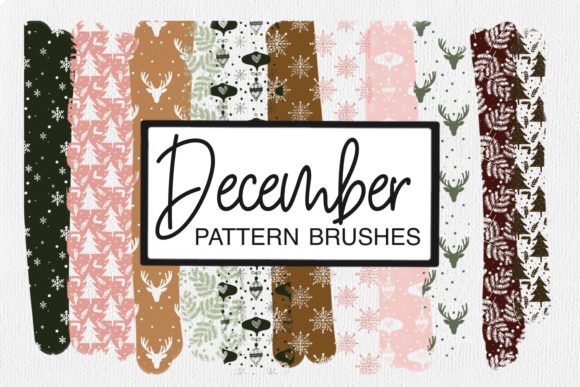 Download December Pattern Brushes | Procreate - Premium Resources
