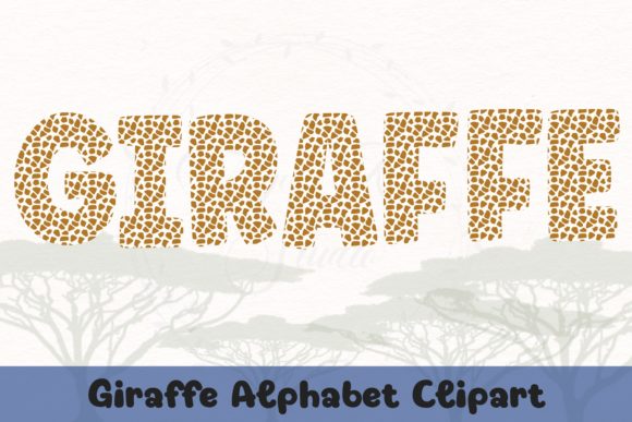 Download Giraffe Alphabet Number Symbol PNG Files - Symbol Collection
